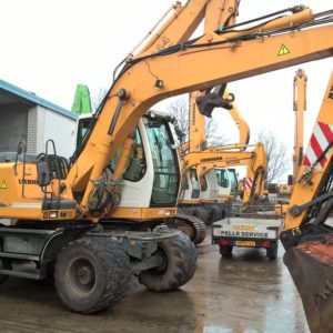 LIEBHERR A900C wheel excavator