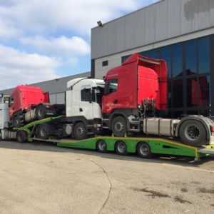 New Ozsan Trailer Truck Carrier (OZS-TC) car transporter semi-trailer